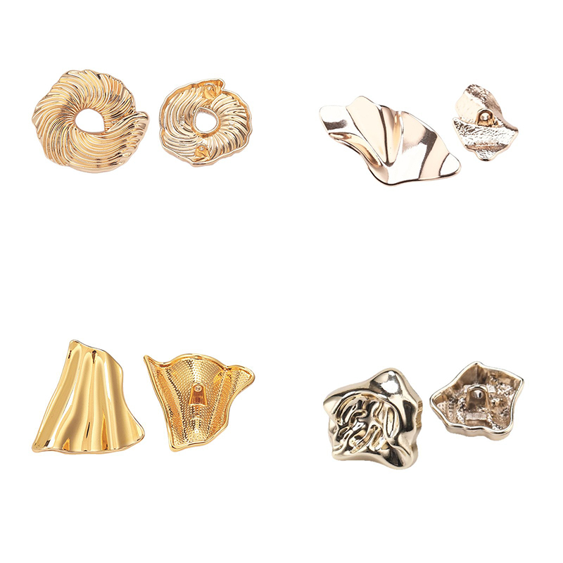 Unique Metal Buttons for High-End Women's Garments, Customizable