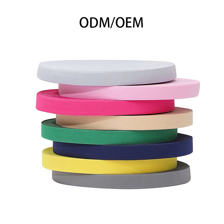 Clothing accessories woven flat elastic band