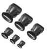 Heavy Duty Tactical Waist Belt Plastic Buckle Bag Nylon Webbing Belt Strap Adjustable Quick Release Snap Buckle Clip