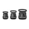 black plastic side quick release crossbody bags strap buckle for dog pet collar and webbing belt