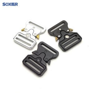 High Quality Customised Metal Buckle Quick Release Outdoor Nylon Belt Adjustable Zinc Alloy Tactical buckle