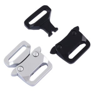 15mm 20mm 25mm Dog Collar Accessories Side Release Metal Belt Buckle Quick Release Buckle Tactical Buckle For Dog Collar