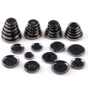 Plastic resin round Button plastic resin combination buttons Suit buttons for clothing