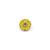 Shining rhinestone lines pattern round clear crystal plastic ABS button for shirt coat dress