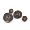 Coat Mix Color Matt Sewing Horn Imitation Buttons Resin Buttons Fake Horn Button