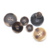 Coat Mix Color Matt Sewing Horn Imitation Buttons Resin Buttons Fake Horn Button