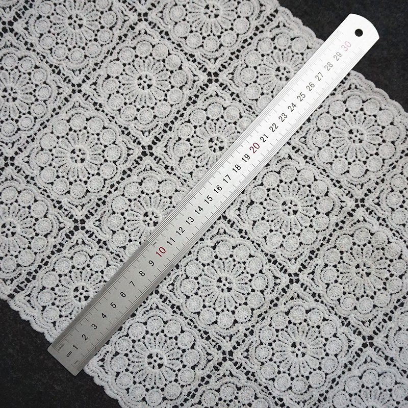 Floral Knitted Jacquard Elastic Eco-Friendly Black White 4 Way Stretch Plain Net Tulle Nylon Spandex Lace Fabric