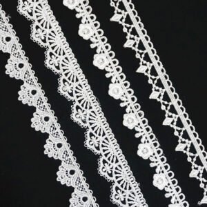 3cm Women's lace milky embroidery, suitable for dresses, curtains, underwear accessories