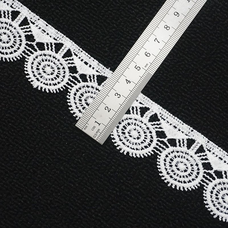 Wholesale Polyester Embroidery Little Flower Lace Fabric Customized Pattern Lace