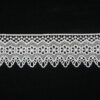 Water Soluble 100% Polyester Chemical Embroidered White Lace Ribbon Sewing Border Lace Trim