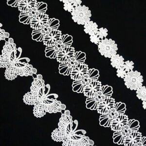 Butterfly Handmade Lace Fabric Jewelry Patchwork Material DIY Sewing Garment Accessories Lace Wholesale