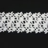 Fashion Design Flower Embroidery Lace Trimming Soft Mesh Lace Trim For Ladies Dress Clothes Embroidery