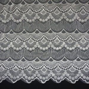 African Cord Lace Fabric Embroidery Elegant Nigerian Guipure women lace manufacturer white lace fabric