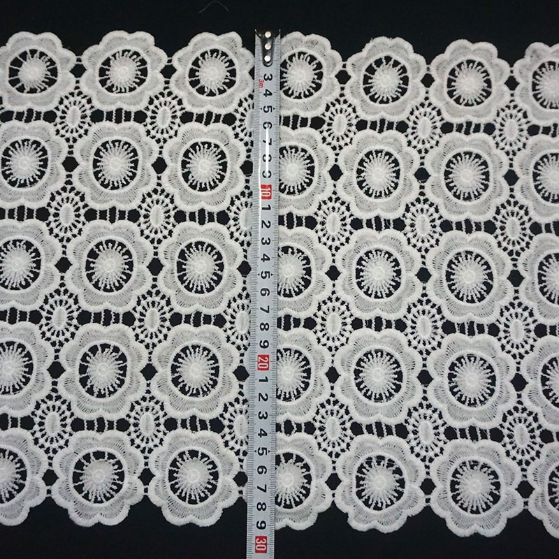 Fancy dress textiles floral pattern heavy embroidery polyester mesh lace fabric for female clothing,garment