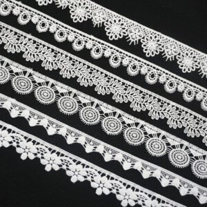 Wholesale Polyester Embroidery Little Flower Lace Fabric Customized Pattern Lace