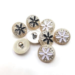 Luxury Coat Button oil Plastic ABS Shank Button For Clothing