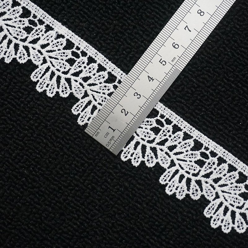 Wholesale Polyester Embroidery Little Flower Lace Fabric Customized Pattern Lace