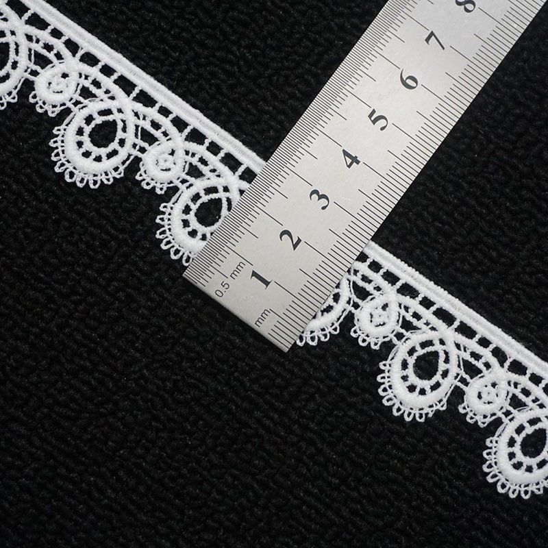 Wholesale Polyester Embroidery Little Flower Lace Fabric Customized Pattern Lace