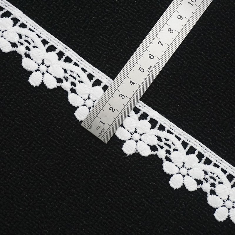 Wholesale Polyester Embroidery Little Flower Lace Fabric Customized Pattern Lace