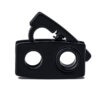 Metal Cord Locks Spring Cord Stopper Cord Toggle Double Barrel Buckle Rope Buckle