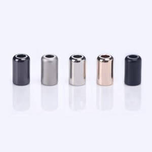 Cylindrical Cord End Round Head Cord Aglets Zinc Alloy Drawstring Tips Shoe Lace Tail Stopper Clothing Accessories