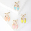 New Japanese and Korean Minimalist Style Ballet Shoe Brooch with Oil Drip Safety Pin