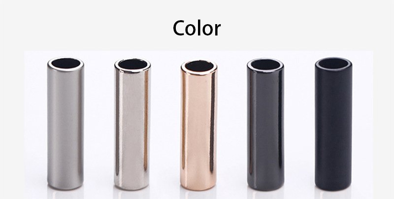 Spring Metal Draw Cord Stopper Plating Cord End Lock Round Cord Locks for Garments High Quality Zinc Alloy