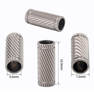 Spiral Metal Cord Lock End Drawstring Stopper