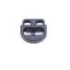 Metal 2 hole Spring string Stopper cord adjustable two holes cord end lock stopper for swimwear