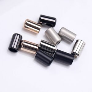 Cylindrical Cord End Round Head Cord Aglets Zinc Alloy Drawstring Tips Shoe Lace Tail Stopper Clothing Accessories