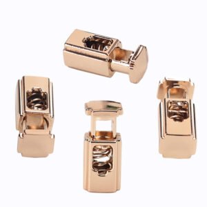 Cylindrical metal spring buckle big head single hole adjustment buckle