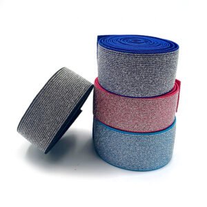 Shiny Glitter Elastic Tape Glitter Elastic Band Webbing