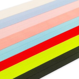 Factory Colors Fold Over Elastic Nylon Ribbon Double Fold Over Spandex Bias Tape for Clothing