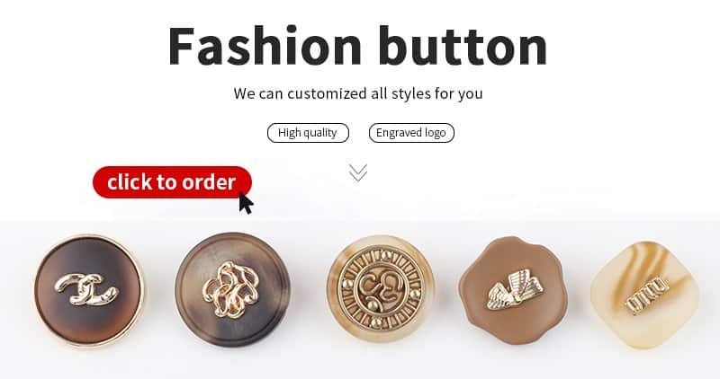 High-Strength Alloy Resin Buttons | Decorative & Functional Fasteners for Garments and Accessories