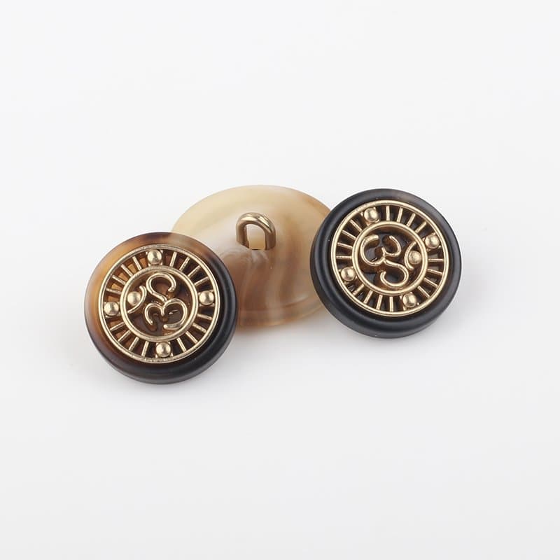 High-Strength Alloy Resin Buttons | Decorative & Functional Fasteners for Garments and Accessories
