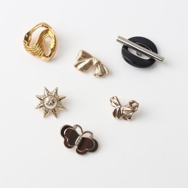 Wholesale Custom Hand-Sewn Buttons for Coats | Unique Alloy Button Supplier